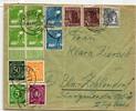 Alliierte Besetzung 927,929,932,948 u.a. auf Brief Sowj. Zone ZF -