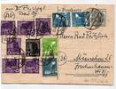 Alliierte Besetzung P 962, 943, 944, u.a. als Ganzsache Am. Brit. Zone ZF -