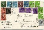 Alliierte Besetzung 918, 932, 951 u.a. auf Brief Am. Brit. Zone ZF -