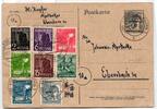 Alliierte Besetzung P 962, 948, 949 u.a. als Ganzsache Sowj. Zone ZF -