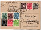 Alliierte Besetzung P 962, 948, 950 u.a. als Ganzsache Am. Brit. Zone ZF -