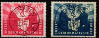 DDR 284, 285 gestempelt -