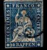 Schweiz Schweiz 14 II Bym gestempelt MiNr. 14 II Bym gestempelt -