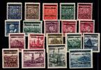 Böhmen und Mähren Böhmen und Mähren 1-19 postfrisch teils signiert MiNr. 1-19 postfrisch teils signiert -