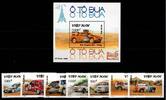 Vietnam Vietnam 2336-2342 und Block 89 postfrisch Auto MiNr. 2336-2342 und Block 89 postfrisch Auto -
