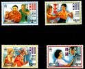 Hongkong Hongkong 753-756 postfrisch Schauspieler MiNr. 753-756 postfrisch Schauspieler -