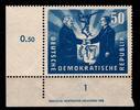 DDR DDR 285 DZ postfrisch etwas stockig MiNr. 285 DZ postfrisch etwas stockig -