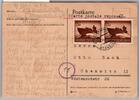 Deutsches Reich 831 auf Postkarte Mehrfachfrankatur -