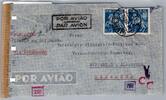 Dt. Reich Zensur WK 2 Portugal auf Brief Prüfstempel Zensur -