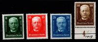 Deutsches Reich Deutsches Reich 403-406 postfrisch MiNr. 403-406 postfrisch -