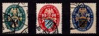 Deutsches Reich 375-377 gestempelt Deutsche Nothilfe -