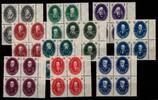DDR DDR 261-270 postfrisch im Viererblock MiNr. 261-270 postfrisch im Viererblock -
