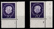   Berlin Berlin 186 FN 1/2 postfrisch Formnummer 1 und 2 MiNr. 186 FN 1/2 postfrisch Formnummer 1 und 2 