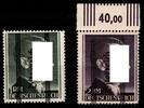   Österreich Österreich 693-694 V postfrisch beide Plattenfehler V, geprüft Sturzeis MiNr. 693-694 V postfrisch beide Plattenfehler V, geprüf 