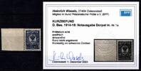 Notausgabe Dorpat Notausgabe Dorpat 1 a postfrisch Kurzbefund Wassels MiNr. 1 a postfrisch Kurzbefund Wassels -