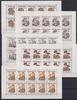 Tschechoslowakei Tschechoslowakei 3017-3021 postfrisch als Kleinbögen, Pilze MiNr. 3017-3021 postfrisch als Kleinbögen, Pilze -