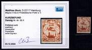 Danzig Danzig 69 X postfrisch Kurzbefund Bock BPP, Papierfalte MiNr. 69 X postfrisch Kurzbefund Bock BPP, Papierfalte -