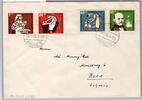 BRD Bund 243-246 auf Brief -