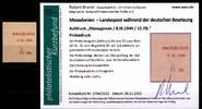   Deutsche Besetzung 2. WK Mazedonien Deutsche Besetzung 2. WK Mazedonien P 6 ohne Gummi Probedruck, gp. Brunel MiNr. P 6 ohne Gummi Probedruck, ...