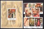 Ghana Ghana 1615-1622 und Block 184 mit Falz Kunst MiNr. 1615-1622 und Block 184 mit Falz Kunst -