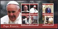 Ghana Ghana 4380-4387 postfrisch Kleinbogensatz / Papst MiNr. 4380-4387 postfrisch Kleinbogensatz / Papst -