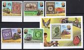 Elfenbeinküste Elfenbeinküste Block 14 + 606-610 postfrisch Lokomotiven + Briefmarken MiNr. Block 14 + 606-610 postfrisch Lokomotiven + Briefma -