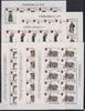 Belgien Belgien 1841-1846 postfrisch als Kleinbögen MiNr. 1841-1846 postfrisch als Kleinbögen -