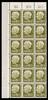 Saarland Saarland 396 Ecke 1 postfrisch 18 er Block ungefaltet 3 x OR MiNr. 396 Ecke 1 postfrisch 18 er Block ungefaltet 3 x OR -
