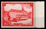 Saarland Saarland 349 postfrisch SR rechts MiNr. 349 postfrisch SR rechts -