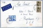 Berlin 63, 53 auf Brief Luftpost -