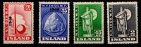   Island Island 218-221 postfrisch MiNr. 218-221 postfrisch 