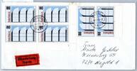 BRD Bund 1166 als Ersttagsbrief Eilzustellung Express -