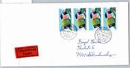 BRD Bund 1187 als Ersttagsbrief Eilzustellung Express -