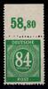 Alliierte Besetzung Alliierte Besetzung 936 c P OR dgz postfrisch 4er Block, Farbgeprüft Arge MiNr. 936 c P OR dgz postfrisch 4er Block, Farbgeprüft -
