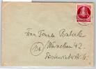 Berlin 85 auf Brief als Einzelfrankatur -