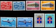 Island Island Jahrgang 1969 postfrisch mit Mi.Nr.: 426-433 MiNr. Jahrgang 1969 postfrisch mit Mi.Nr.: 426-433 -