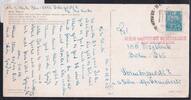 DDR 578 auf Postkarte Postkrieg Berlin DDR Gegenstempel -