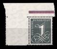 BRD BRD 285 X postfrisch Ecke oben links aus MHB MiNr. 285 X postfrisch Ecke oben links aus MHB -