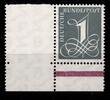 BRD BRD 285 X postfrisch Ecke unten links aus MHB MiNr. 285 X postfrisch Ecke unten links aus MHB -