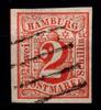 Hamburg  Hamburg 3 gestempelt leicht erhöht geprüft Jakubek BPP MiNr. 3 ... 40.75 US$  +  1.75 US$ shipping