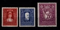 Liechtenstein  Liechtenstein 140-142 postfrisch MiNr. 140-142 postfrisch  256.14 US$  +  1.75 US$ shipping