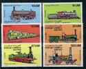 Mauretanien Mauretanien 704-709 postfrisch Eisenbahn Lokomotive MiNr. 704-709 postfrisch Eisenbahn Lokomotive -