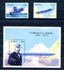 Ghana Ghana 1779-1780 + Block 214 postfrisch Zeppelin MiNr. 1779-1780 + Block 214 postfrisch Zeppelin -