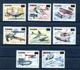 Zaire (Kongo) Zaire (Kongo) 580-587 postfrisch Flugzeuge MiNr. 580-587 postfrisch Flugzeuge -