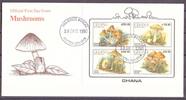 Ghana Ghana Block 165 Pilze Ersttagesbrief/FDC MiNr. Block 165 Pilze Ersttagesbrief/FDC -