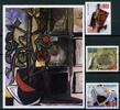 Ghana Ghana 2863-2865 + Bl 364 postfrisch Kunst MiNr. 2863-2865 + Bl 364 postfrisch Kunst -