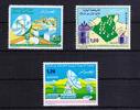 Algerien Algerien 652-654 postfrisch Nachrichtenübermittlung durch Satelliten MiNr. 652-654 postfrisch Nachrichtenübermittlung durch Sate -