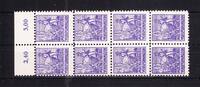 SBZ SBZ 33xb postfrisch als 8er Einheit mit Plattenfehler VIII und IX MiNr. 33xb postfrisch als 8er Einheit mit Plattenfehler VIII u -