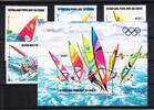 Kongo (Brazzaville) Kongo (Brazzaville) Block 33 und 917-920 postfrisch Windsurfen MiNr. Block 33 und 917-920 postfrisch Windsurfen -