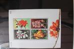 Thailand Thailand Block 125 mit 1951-1954 postfrisch Blumen Blüten MiNr. Block 125 mit 1951-1954 postfrisch Blumen Blüten -